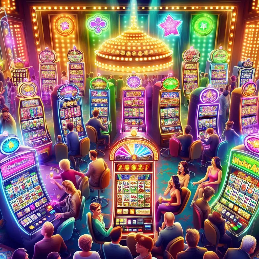 Interface des jeux gratuits MyJackpot