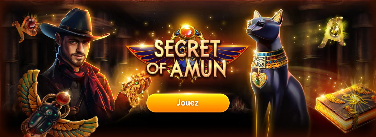 Secret of amun CASINO MYJACKPOT