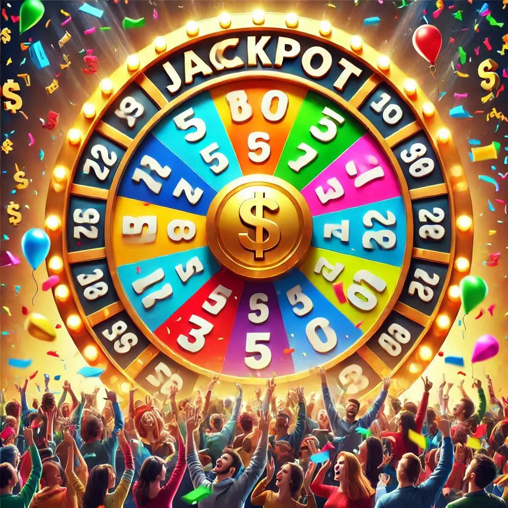 jackpot dans la roue de la chance CASINO MYJACKPOT