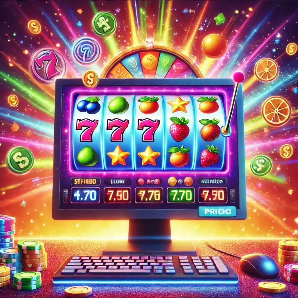 slots sur le moniteur CASINO MYJACKPOT